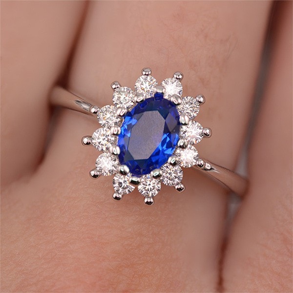 Princess Sapphire Ring