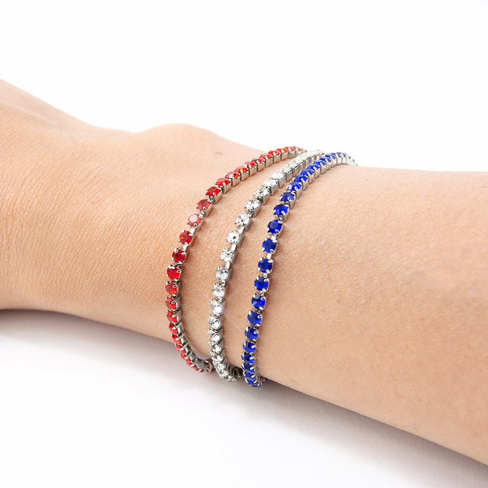 USA Red White and Blue Bracelet