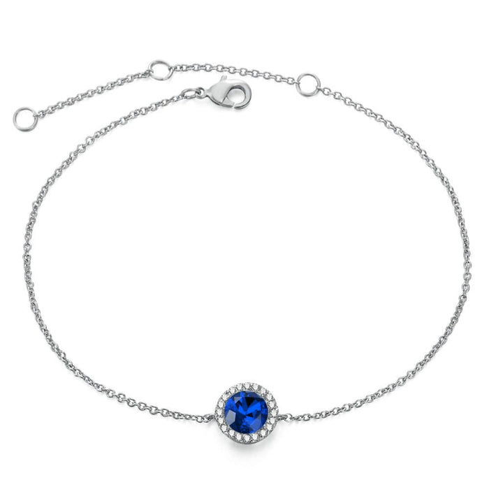 Blue Halo Bracelet