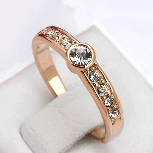 Rose Gold Austrian Ring